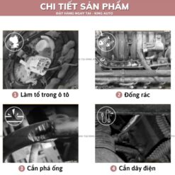 Sáp đuổi chuột xe ô tô hàng Nhật – Bột sáp gắn khoang máy chống chuột cắn dây điện