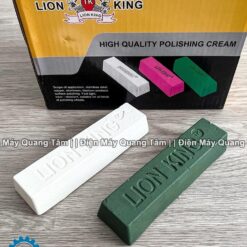Sáp Lơ Đánh Bóng Kim Loại Lionking – Trắng (400g) & Xanh (450g), Làm Bóng Inox, Nhôm, Đồng