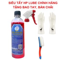 Siêu Tẩy Rửa Lốc Máy, Tẩy Rửa Xe Không Chạm, Tẩy Rỉ Sét HP LUBE Mẫu Mới Dung Tích 500ml