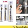 Sơn Bạc Mạ Crom – Sơn Xịt Mạ Chrome, Mạ Inox Kẽm Siêu Sáng Bóng 350ml