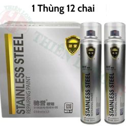 Sơn Bạc Mạ Crom – Sơn Xịt Mạ Chrome, Mạ Inox Kẽm Siêu Sáng Bóng 350ml