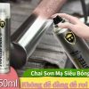 Sơn Bạc Mạ Crom VOLTIS 350ml – Sơn Xịt Mạ Chrome Siêu Bóng Làm Mới Ô Tô, Xe Máy, Đồ Gia Dụng