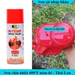 Sơn Chịu Nhiệt HI-TEMP Bosny Gốc Acrylic Cao Cấp 400cc Hàng Nhập Khẩu Thái Lan