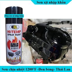 Sơn Chịu Nhiệt HI-TEMP Bosny Gốc Acrylic Cao Cấp 400cc Hàng Nhập Khẩu Thái Lan