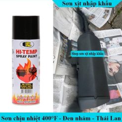 Sơn Chịu Nhiệt HI-TEMP Bosny Gốc Acrylic Cao Cấp 400cc Hàng Nhập Khẩu Thái Lan