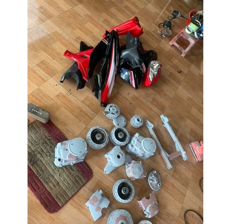 Sơn Lót 1 Thành Phần Cho Sắt – Kẽm – Dàn Chân Xe Máy, Dùng Cho Xe Máy & Ô Tô