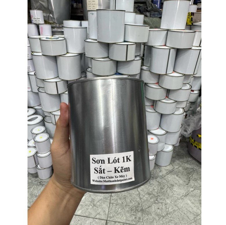 Sơn Lót 1 Thành Phần Cho Sắt – Kẽm – Dàn Chân Xe Máy, Dùng Cho Xe Máy & Ô Tô