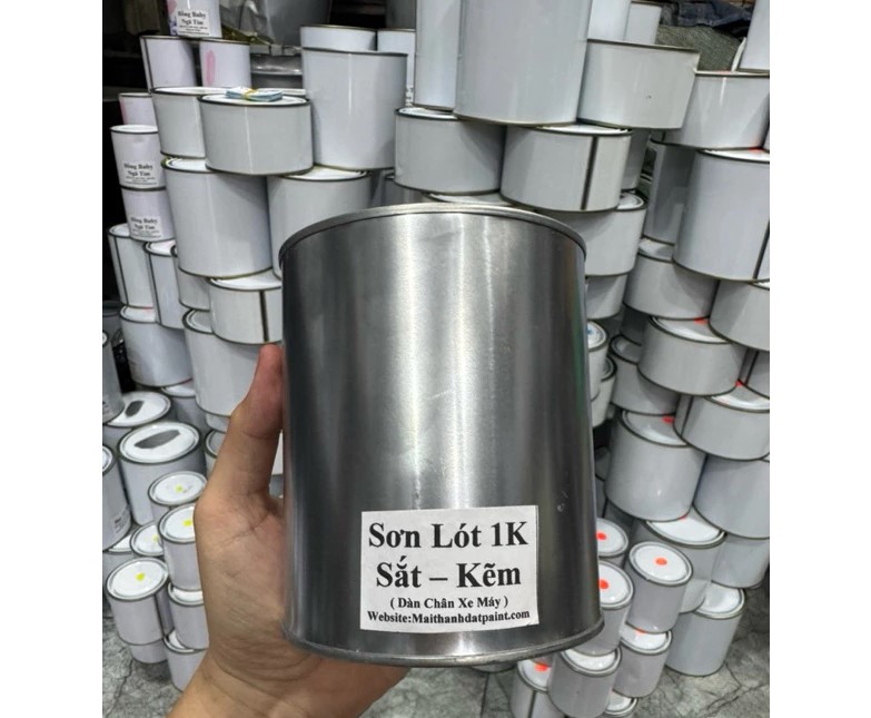 Sơn Lót 1 Thành Phần Cho Sắt – Kẽm – Dàn Chân Xe Máy, Dùng Cho Xe Máy & Ô Tô