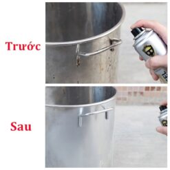 Sơn mạ bạc Crom sơn xịt mạ Chrome sáng bóng, sơn mạ Inox kẽm