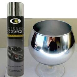 Sơn Mạ Inox Mirror Chrome Bosny B123 - Hiệu Ứng Gương Soi Cao Cấp, Bám Dính Tốt, Dung Tích 270cc