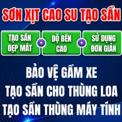 Sơn phủ gầm tạo sần babule có vòi Autocolor P21 700ml không dùng súng