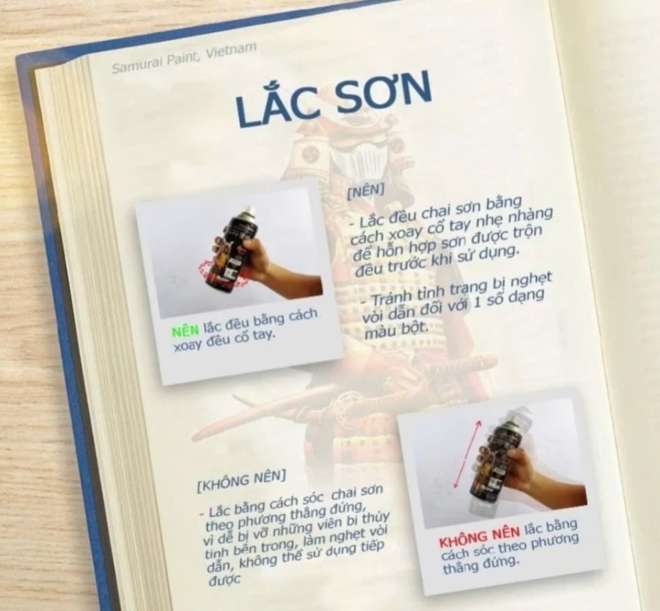 Sơn Pô Xe Chống Cháy, Chịu Nhiệt H2 – H1 300ml - Màu Đen Mờ & Bạc Mờ, Kèm Giấy Nhám Chính Hãng SAMURAI