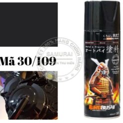 Sơn Samurai màu đen bóng hoặc màu đen nhám mờ chuyên dùng cho xe máy