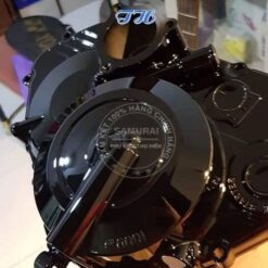 Sơn Samurai màu đen bóng hoặc màu đen nhám mờ chuyên dùng cho xe máy