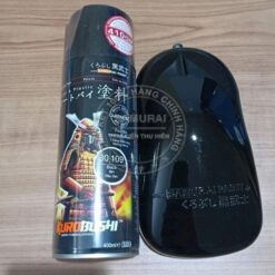 Sơn Samurai màu đen bóng hoặc màu đen nhám mờ chuyên dùng cho xe máy