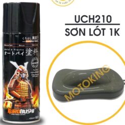 Sơn Samurai Sơn Xịt Xe Máy Cao Cấp: Lót, Màu, Bóng, Chịu Nhiệt, Chống Cháy, Chống Rạn Nứt, Vòi Xịt Chống Chảy