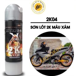 Sơn Samurai Sơn Xịt Xe Máy Cao Cấp: Lót, Màu, Bóng, Chịu Nhiệt, Chống Cháy, Chống Rạn Nứt, Vòi Xịt Chống Chảy