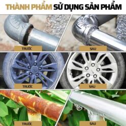 Sơn Xịt Mạ Bạc Chrome LIBITU – Phủ Bóng Hiệu Ứng Chrome, Chống Rỉ Sét, Khôi Phục Bề Mặt Kim Loại