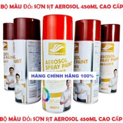 Sơn Xịt Ô Tô Xe Máy Cao Cấp HAOSHUN Paint – Siêu Bóng, Mịn, Bám Dính Tốt, Chuẩn Màu Chuyên Dụng