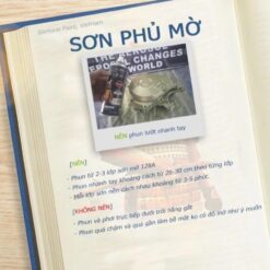 Sơn xịt samurai chính hãng đủ màu chuyên dùng cho xe máy và ô tô, nhà cửa