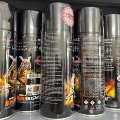 Sơn Xịt Samurai Chuyên Dùng Cho Xe Máy, Ô Tô & Vật Dụng Gia Đình, Màu Đẹp, Lì, Khô Nhanh, Độ Bền Cao