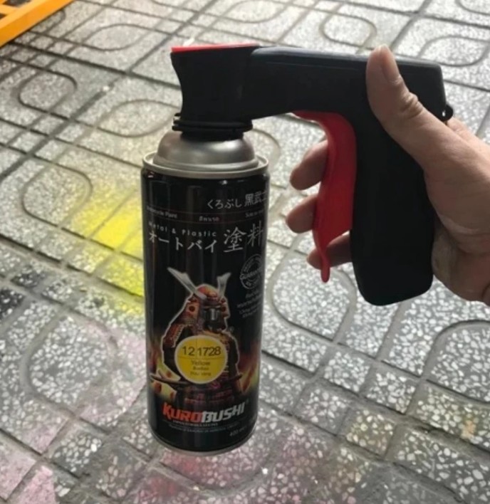 Súng hỗ trợ sơn xịt – Dụng cụ kích hoạt bình sơn ATM đa năng cho sơn phun