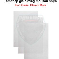 Tấm Thép Gia Cường Mối Hàn Nhựa Ô Tô, Xe Máy & Thiết Bị Nhựa – 20cm x 15cm