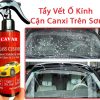 Tẩy Cặn Canxi & Ố Kính Xe Ô Tô 200ML, Làm Sạch Kính Bị Ố Mốc, Mờ Đục