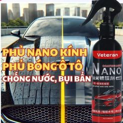 Tẩy Ố Kính Ô Tô Phủ Nano 500ml - Làm Sạch Mốc, Cặn Canxi, Màng Dầu, Phục Hồi Độ Bóng Xe
