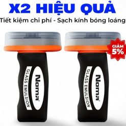 Tẩy Ố Kính Ô Tô & Phủ Nano NOMA 911 Làm Sạch, Chống Nước, Giảm Lóa Khi Lái Xe