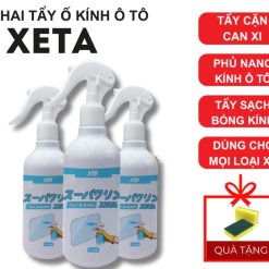 Tẩy Ố Kính Ô Tô Phủ Nano XETA (300ml) – Làm Sạch Kính Xe, Tẩy Ố, Mốc Cặn Canxi