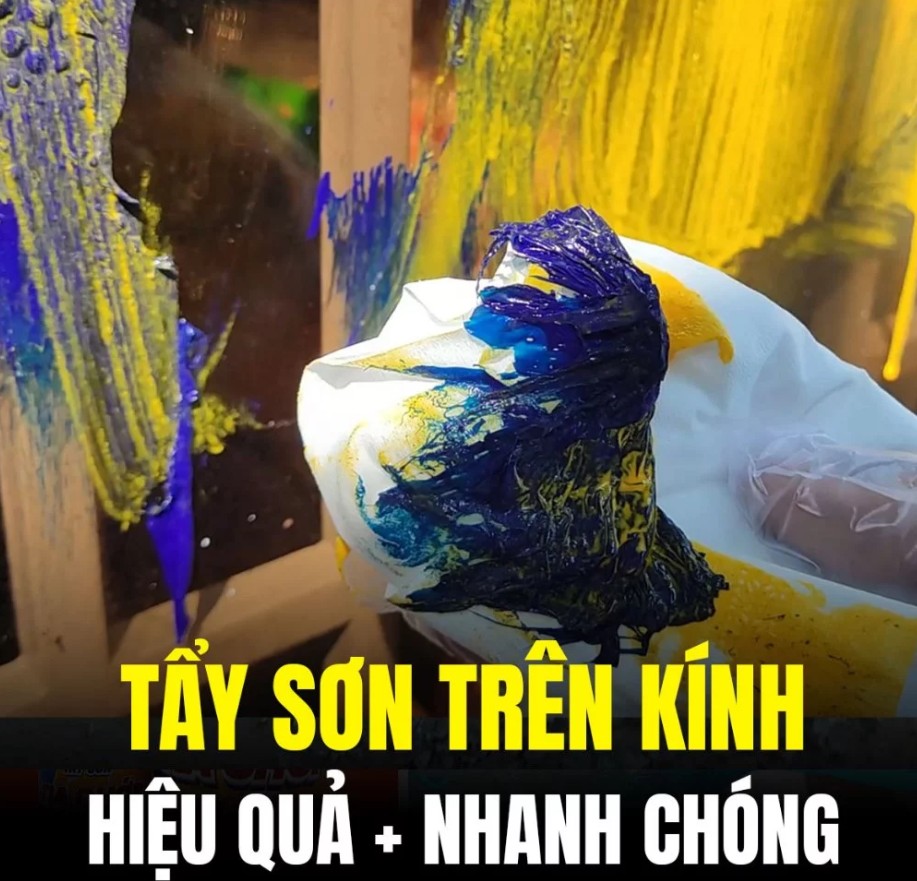 Tẩy Sơn Tia Chớp Siêu Mạnh Siêu Nhanh Dùng Để Tẩy Sơn Cho Kim Loại, Kính