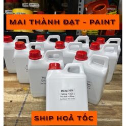 Thinner – Dung Môi (Xăng Nhật) Pha Bóng & Sơn Ô Tô Xe Máy – Bình 1 Lít Nguyên Zin, Không Tạp Chất