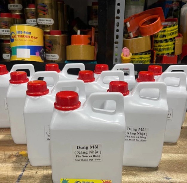 Thinner – Dung Môi (Xăng Nhật) Pha Bóng & Sơn Ô Tô Xe Máy – Bình 1 Lít Nguyên Zin, Không Tạp Chất