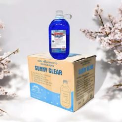 Thùng 6 Can Nước Rửa Kính Ô Tô Sunny Clear 2 Lít Chăm Sóc Kính Cho Mọi Loại Xe