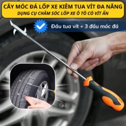 Tô Vít Tích Hợp Nắp Cạy Đá Lốp Xe P127x01 – Dụng Cụ Vệ Sinh và Bảo Vệ Lốp Ô Tô