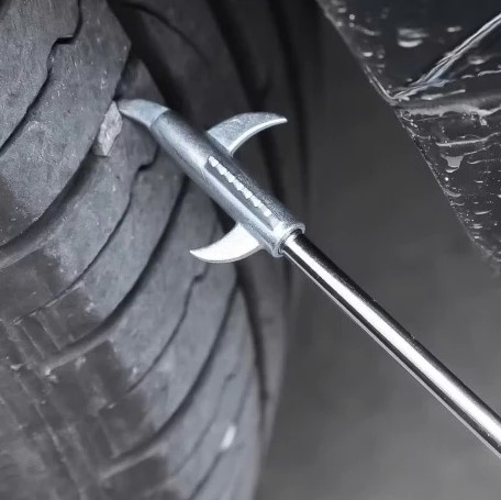 Tô Vít Tích Hợp Nắp Cạy Đá Lốp Xe P127x01 – Dụng Cụ Vệ Sinh và Bảo Vệ Lốp Ô Tô