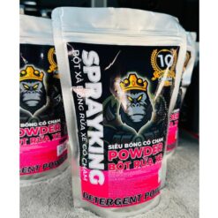 Túi Bột Rửa Xe Ô tô, Xe Máy Sprayking 1kg – Pha 8–10 Lít Xà Bông Siêu Bọt