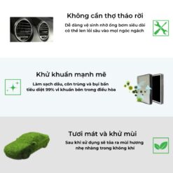 Vệ sinh điều hòa dàn lạnh ô tô O'TECH BX-11 (450ml) - Loại bỏ mùi hôi, chất gây dị ứng và ô nhiễm