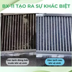 Vệ sinh điều hòa dàn lạnh ô tô O'TECH BX-11 (450ml) - Loại bỏ mùi hôi, chất gây dị ứng và ô nhiễm