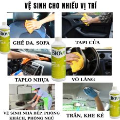 Vệ Sinh Nội Thất Ô tô Đa Năng BIOVI 500ml – Làm Sạch Khoang Nội Thất Xe Hơi Hiệu Quả