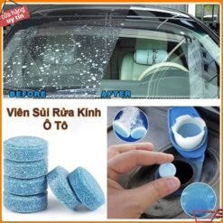 Viên Sủi Rửa Kính Ô Tô – Làm Sạch Sâu (1 Viên)