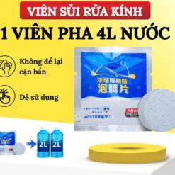Viên Sủi Rửa Kính Ô Tô – Làm Sạch Sâu (1 Viên)