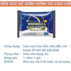 Viên Sủi Rửa Kính Xe Ô tô Viên Pha Nước Rửa Kính Xe