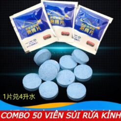 Viên Sủi Rửa Kính Xe Ô tô Viên Pha Nước Rửa Kính Xe