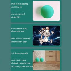 Viên Xua Đuổi Chuột Siêu Mạnh – Chống Chuột Cắn Dây Điện Cho Khoang Máy Ô Tô
