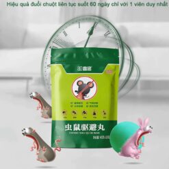Viên Xua Đuổi Chuột Siêu Mạnh – Chống Chuột Cắn Dây Điện Cho Khoang Máy Ô Tô