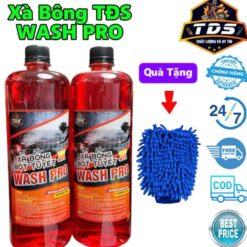 Xà Bông Rửa Xe Bọt Tuyết TĐS 3K Wash Pro Chạm – Siêu Bọt, Siêu Sạch, Siêu Bóng
