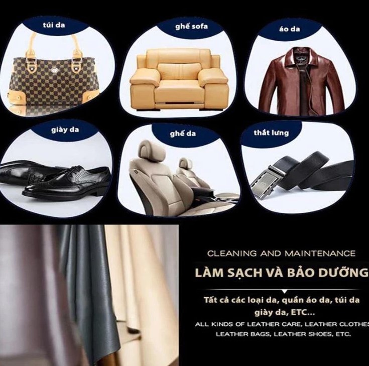 Xịt bóng da, gỗ, cao su, Xịt bóng nội thất phục hồi nhựa ô tô nhà cửa WAX NPR