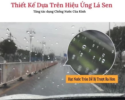 Xịt Nano Chống Bám Nước Kính Ô TÔ Dung Tích 120ml – Lớp Phủ Nano Siêu Chống Nước